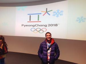 Translating at Sochi Winter Olympics. Russia 2014.